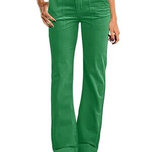 FlaminGal Straight Leg Green Corduroy
Size S
Retail $59